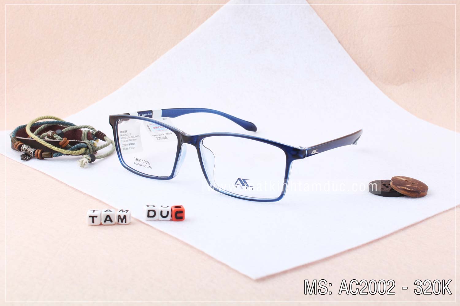 Gọng Hàn Quốc AC Blue 2002