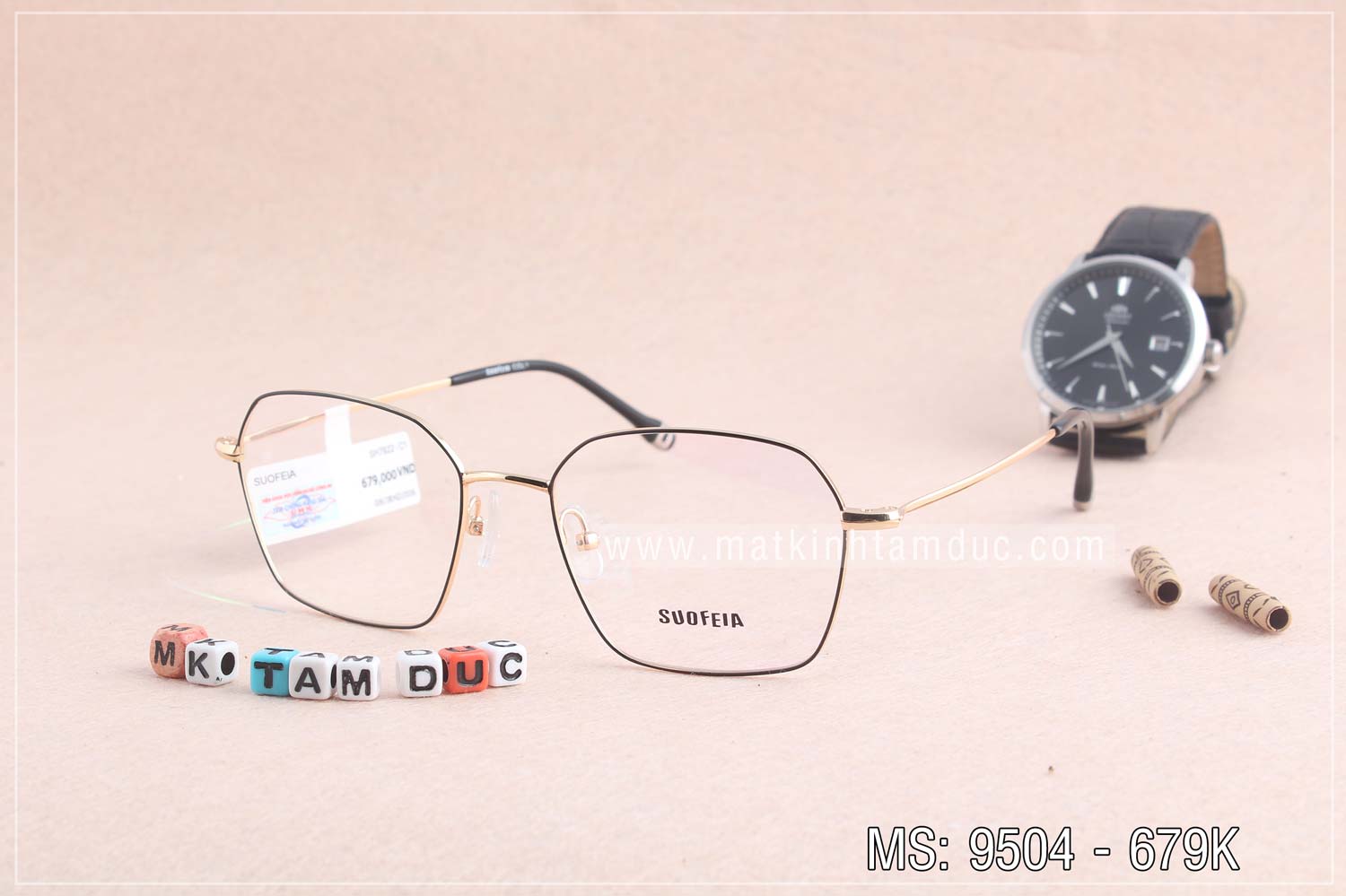 Gọng kính SUOFEIA 9504 - Ảnh 5