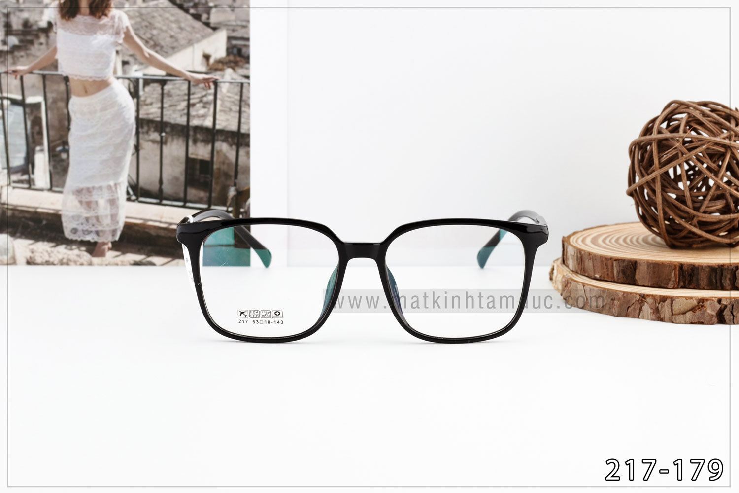 Gọng kính dẻo 217 - Ảnh 2