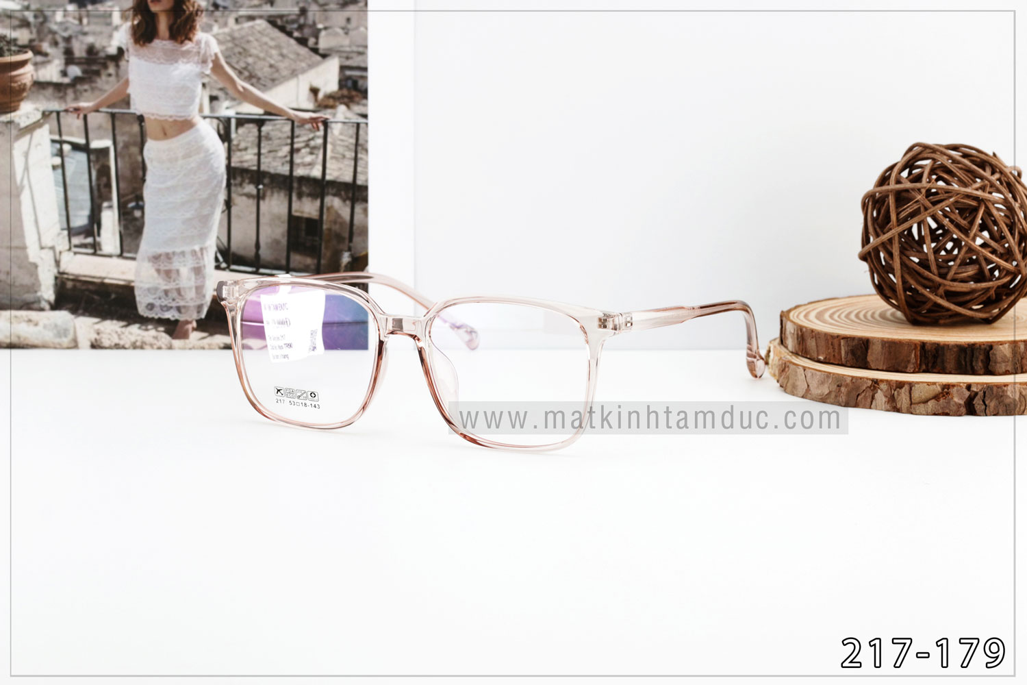 Gọng kính dẻo 217 - Ảnh 5