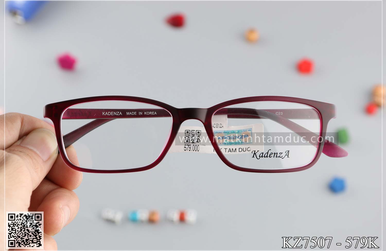 Gọng kính kadenza 7507 - Ảnh 4