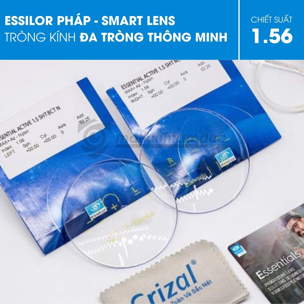 Tròng kính đa tròng Essilor Smart-Lens