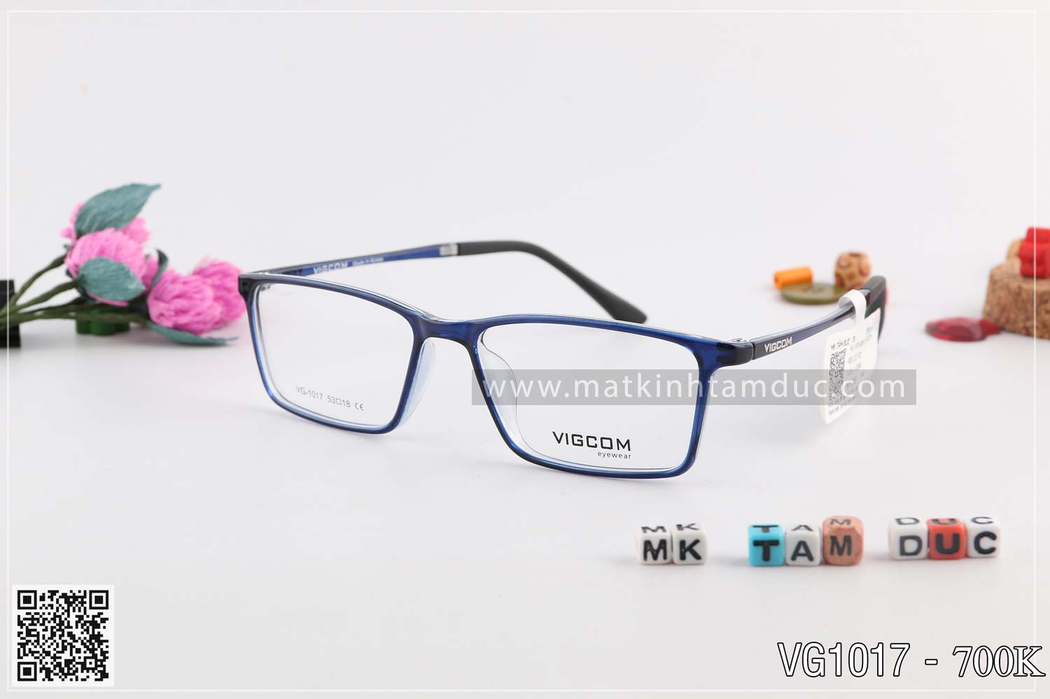 Gọng kính VIGCOM 1017 - Ảnh 2