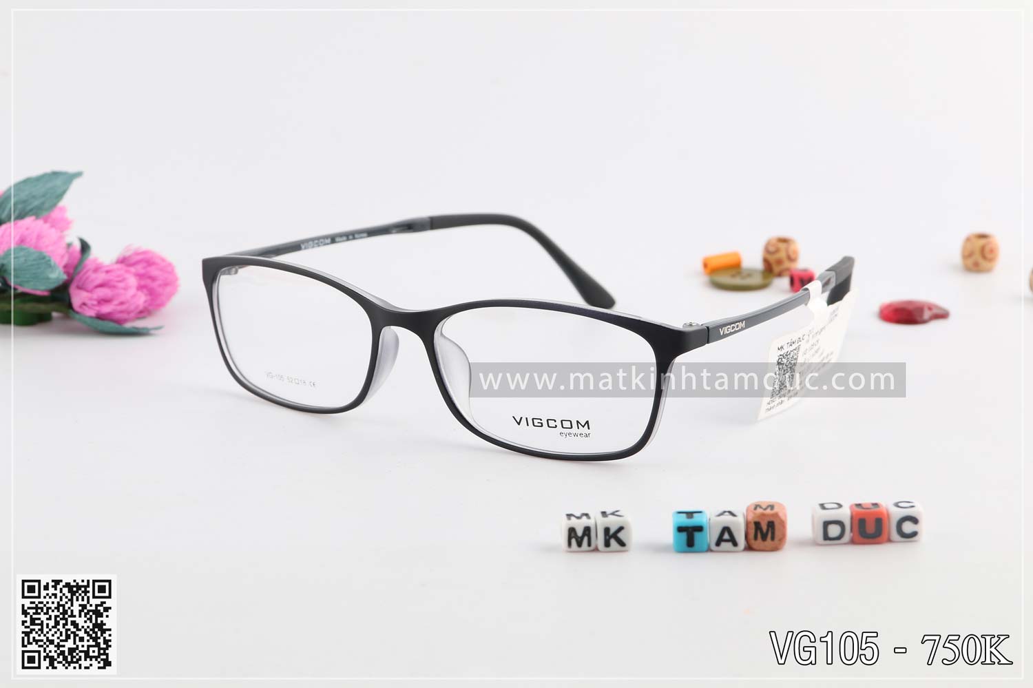 Gọng kính VIGCOM 105 - Ảnh 4