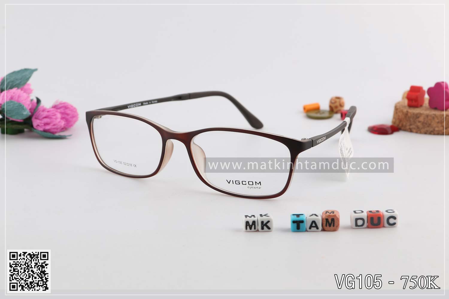 Gọng kính VIGCOM 105 - Ảnh 3