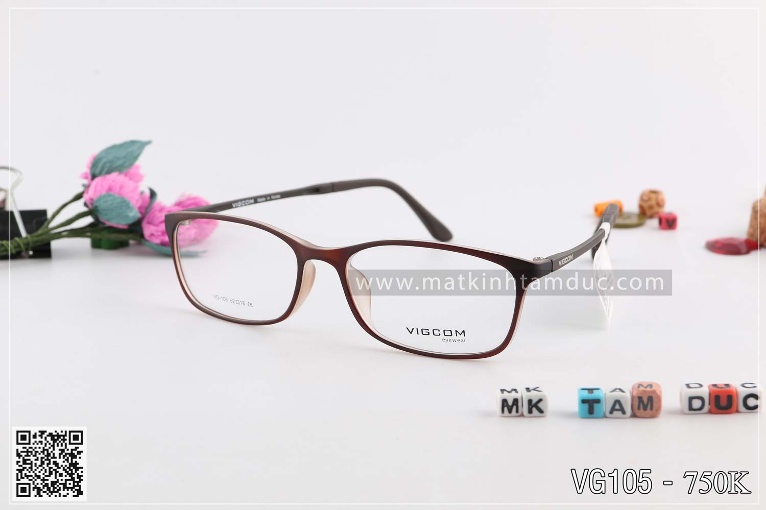 Gọng kính VIGCOM 105 - Ảnh 2