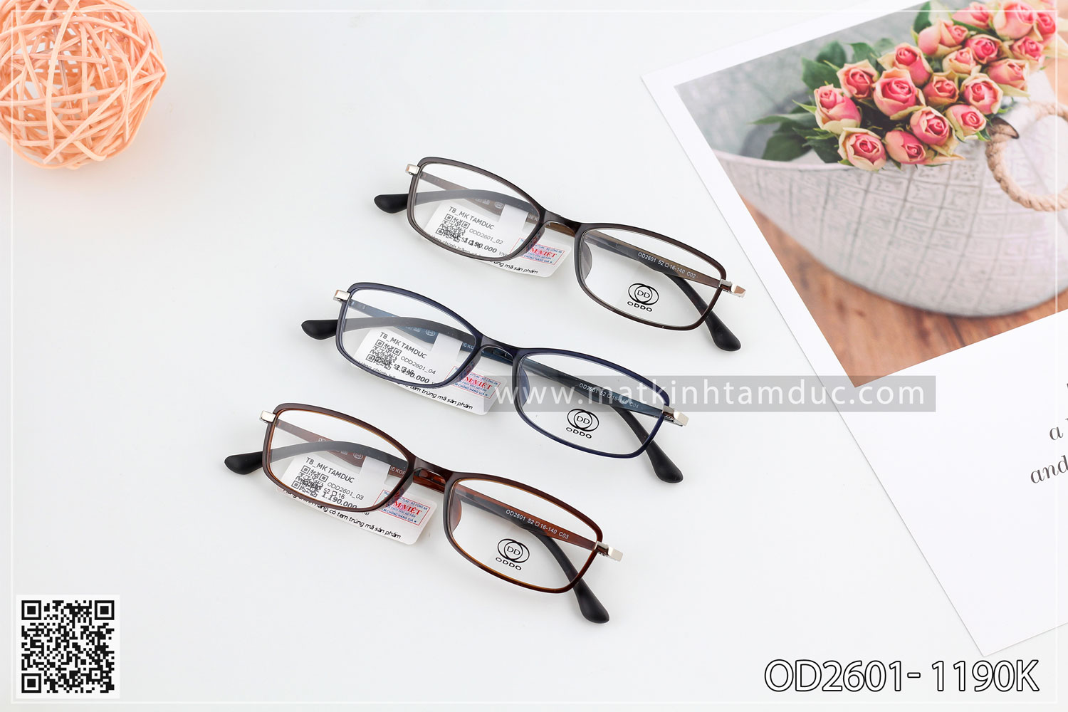 Gọng kính ODDO 2601 - Ảnh 3
