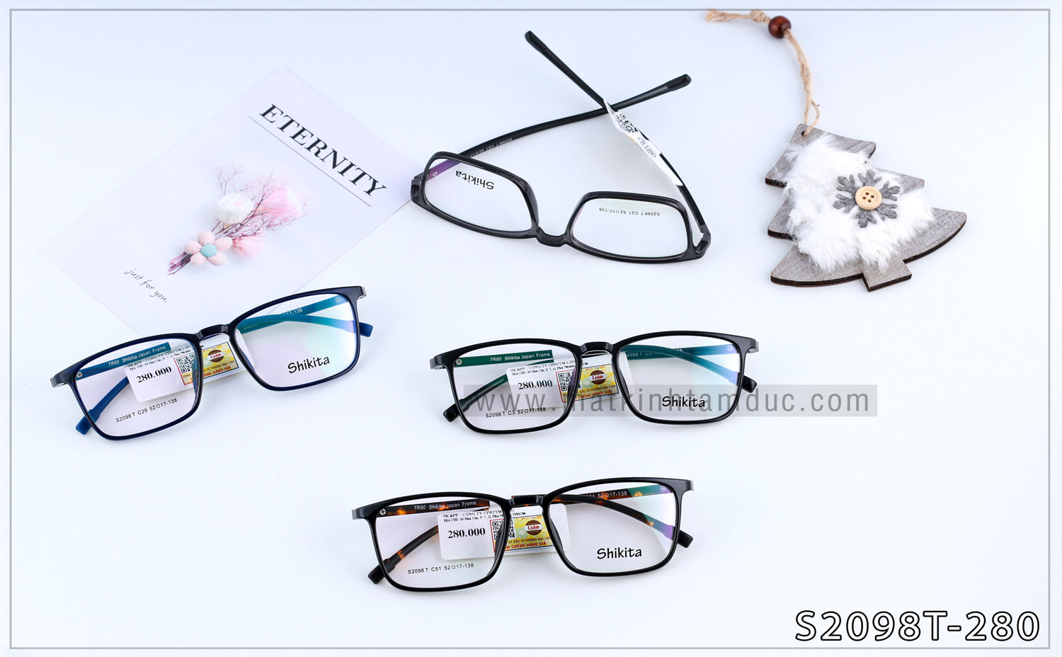 Gọng kính Shikita S2098T - Ảnh 2