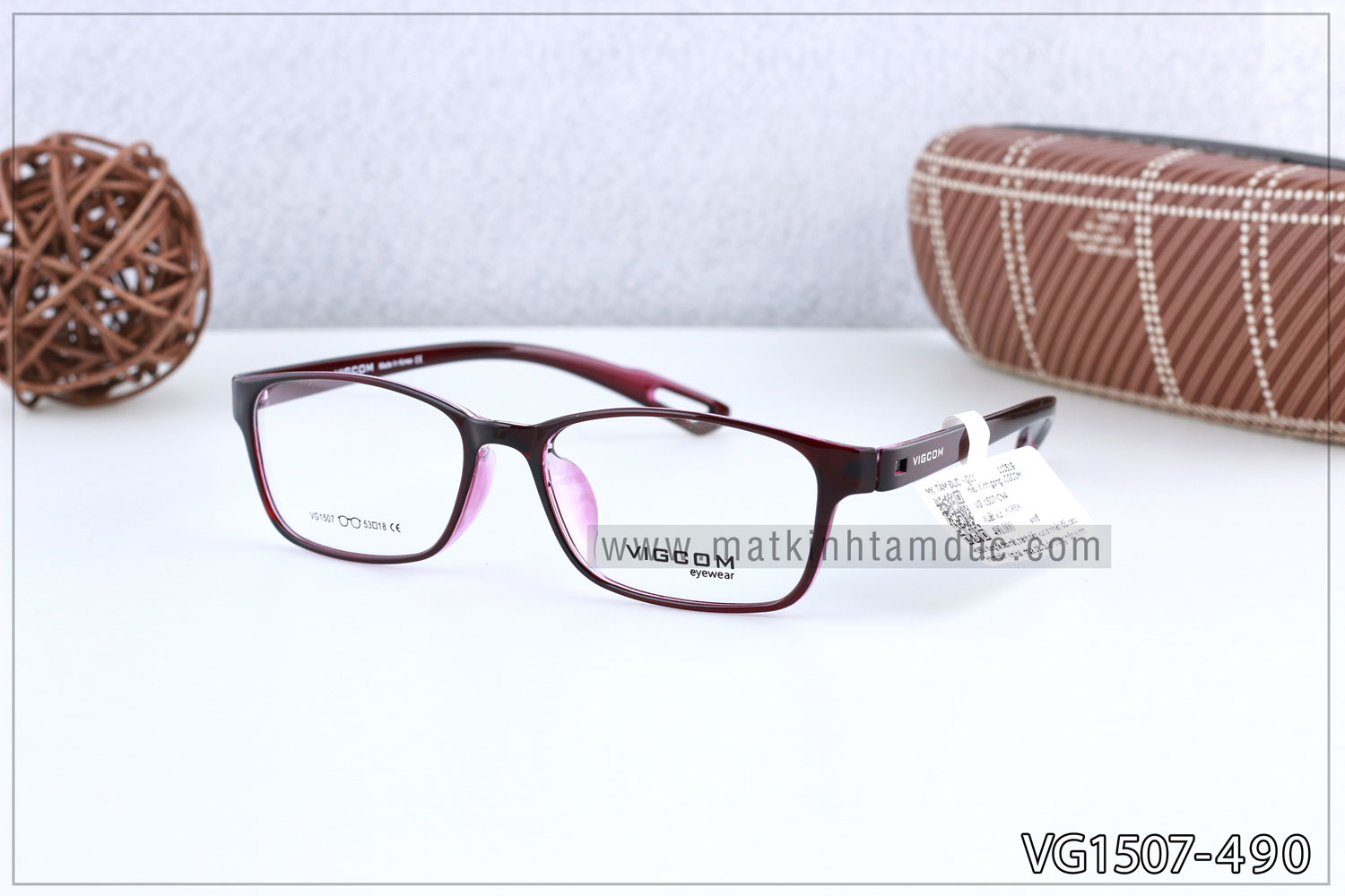 Gọng kính Vigcom VG1507 - Ảnh 5