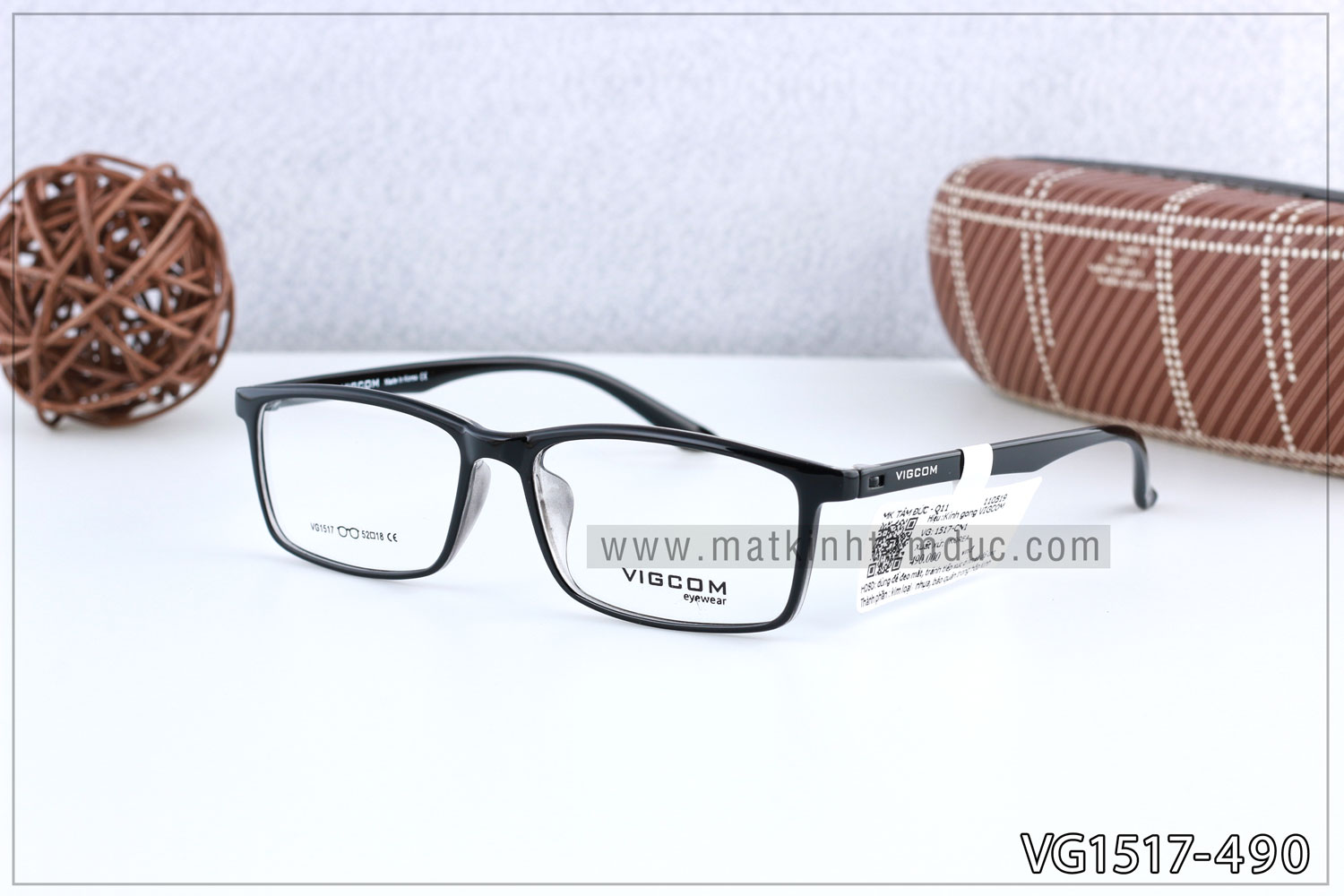 Gọng kính Vigcom VG1517 - Ảnh 7