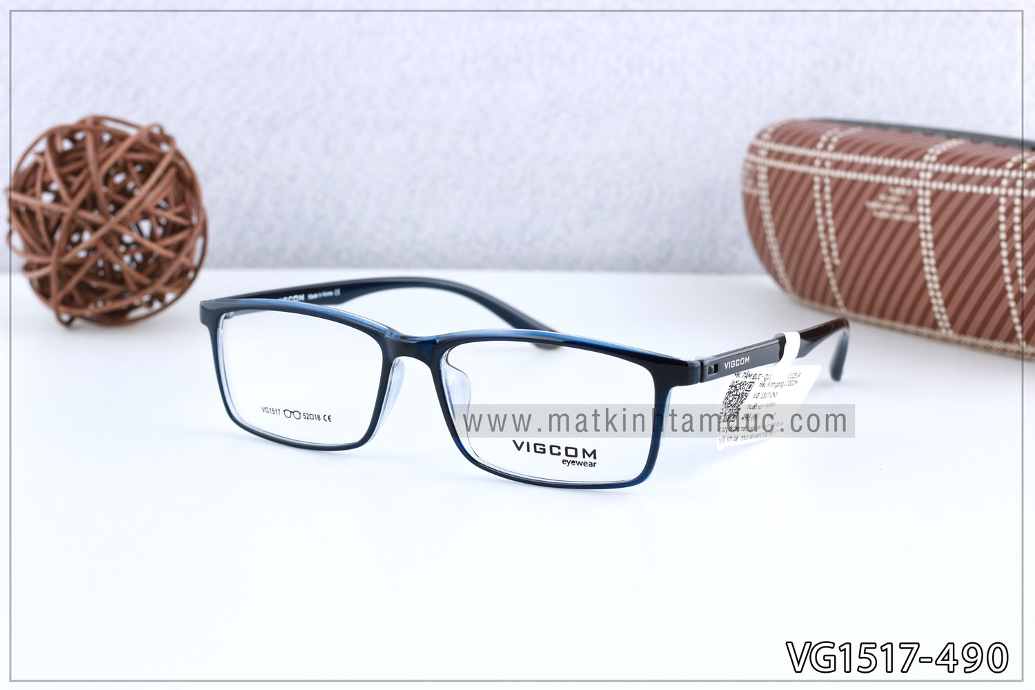 Gọng kính Vigcom VG1517 - Ảnh 6