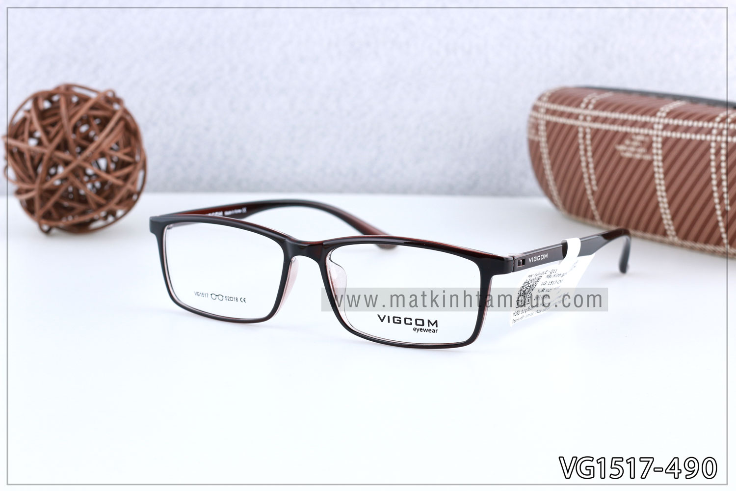 Gọng kính Vigcom VG1517 - Ảnh 5