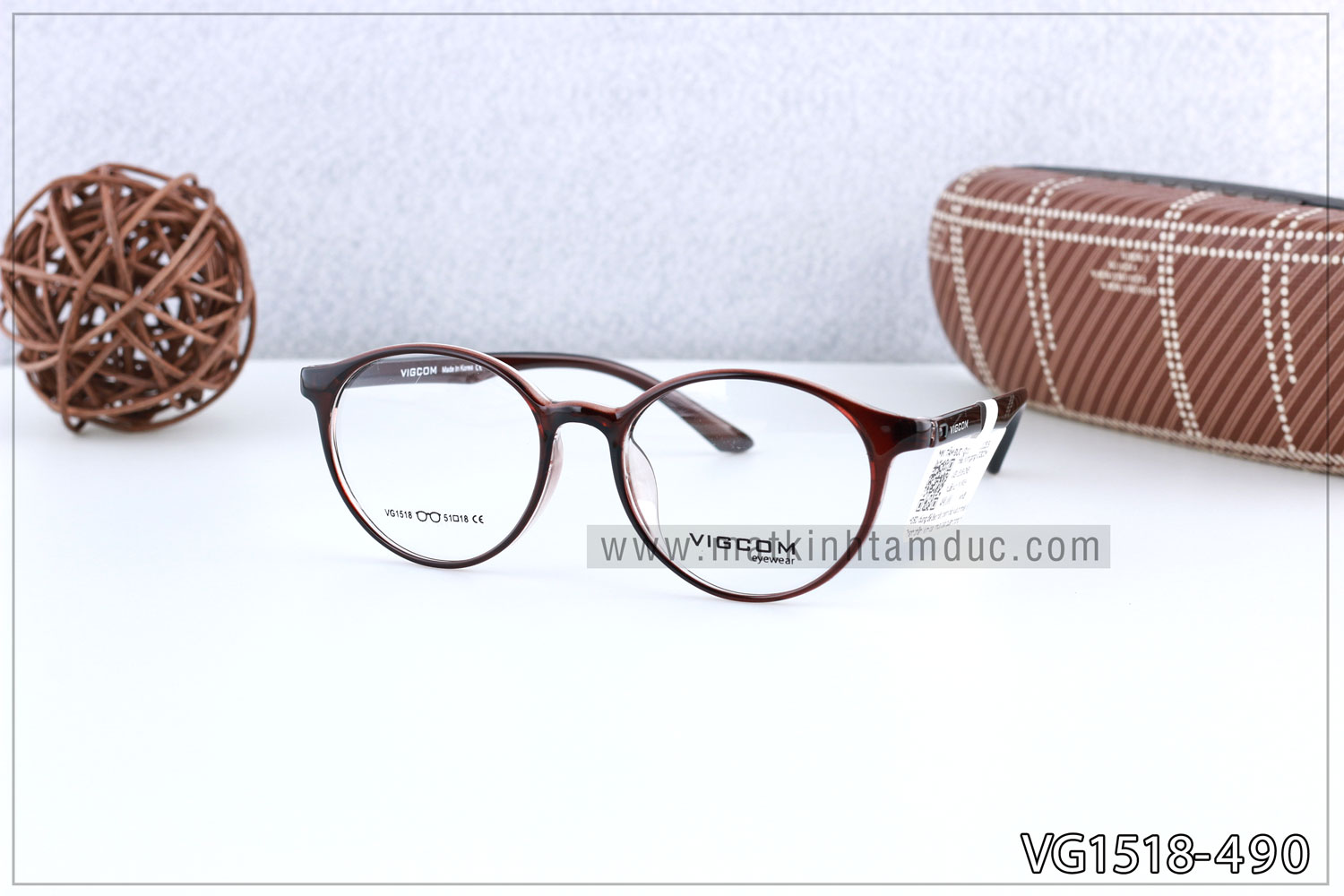 Gọng kính Vigcom VG1518 - Ảnh 6