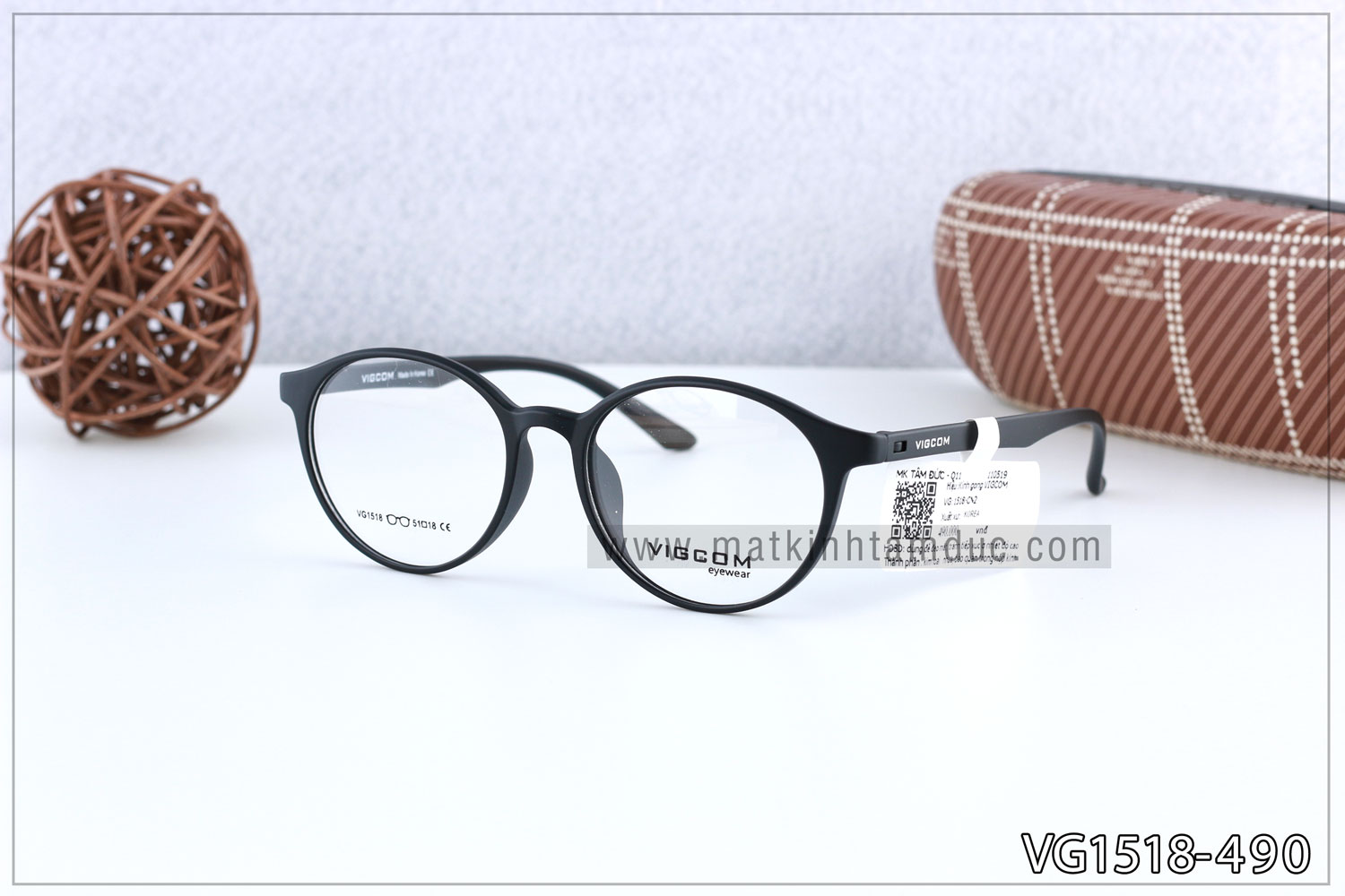 Gọng kính Vigcom VG1518 - Ảnh 4