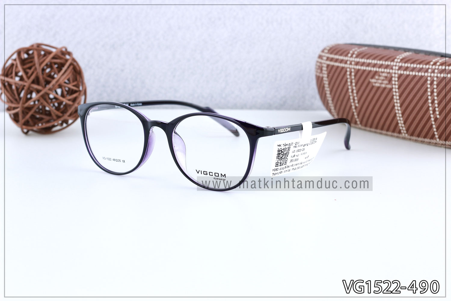Gọng kính Vigcom VG1522 - Ảnh 3