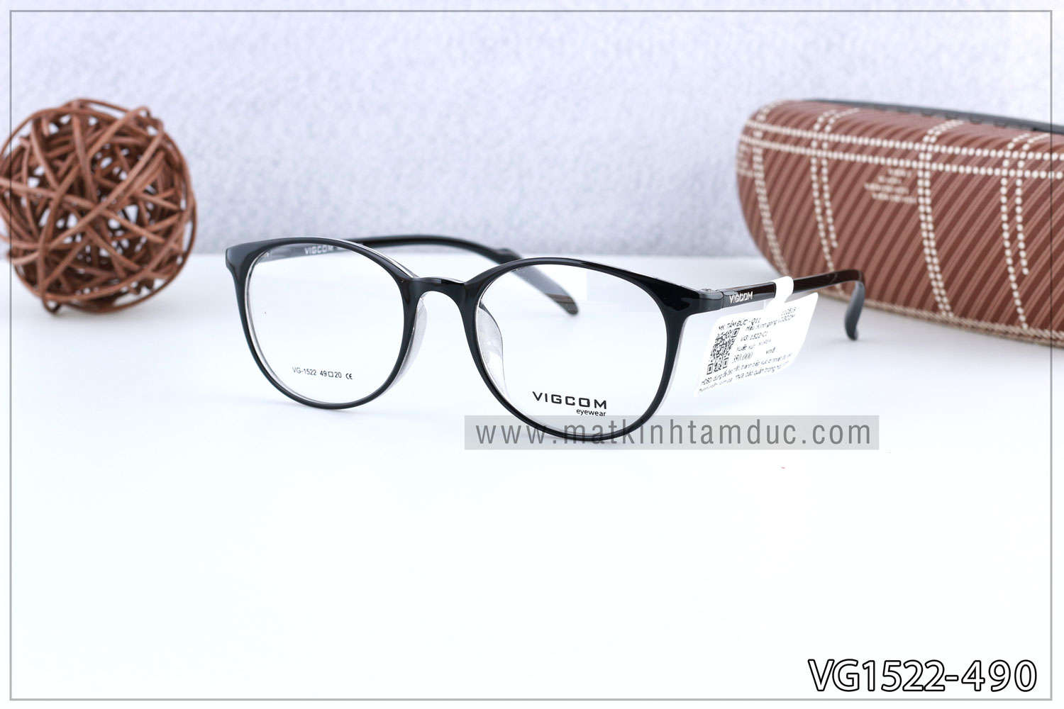 Gọng kính Vigcom VG1522 - Ảnh 4