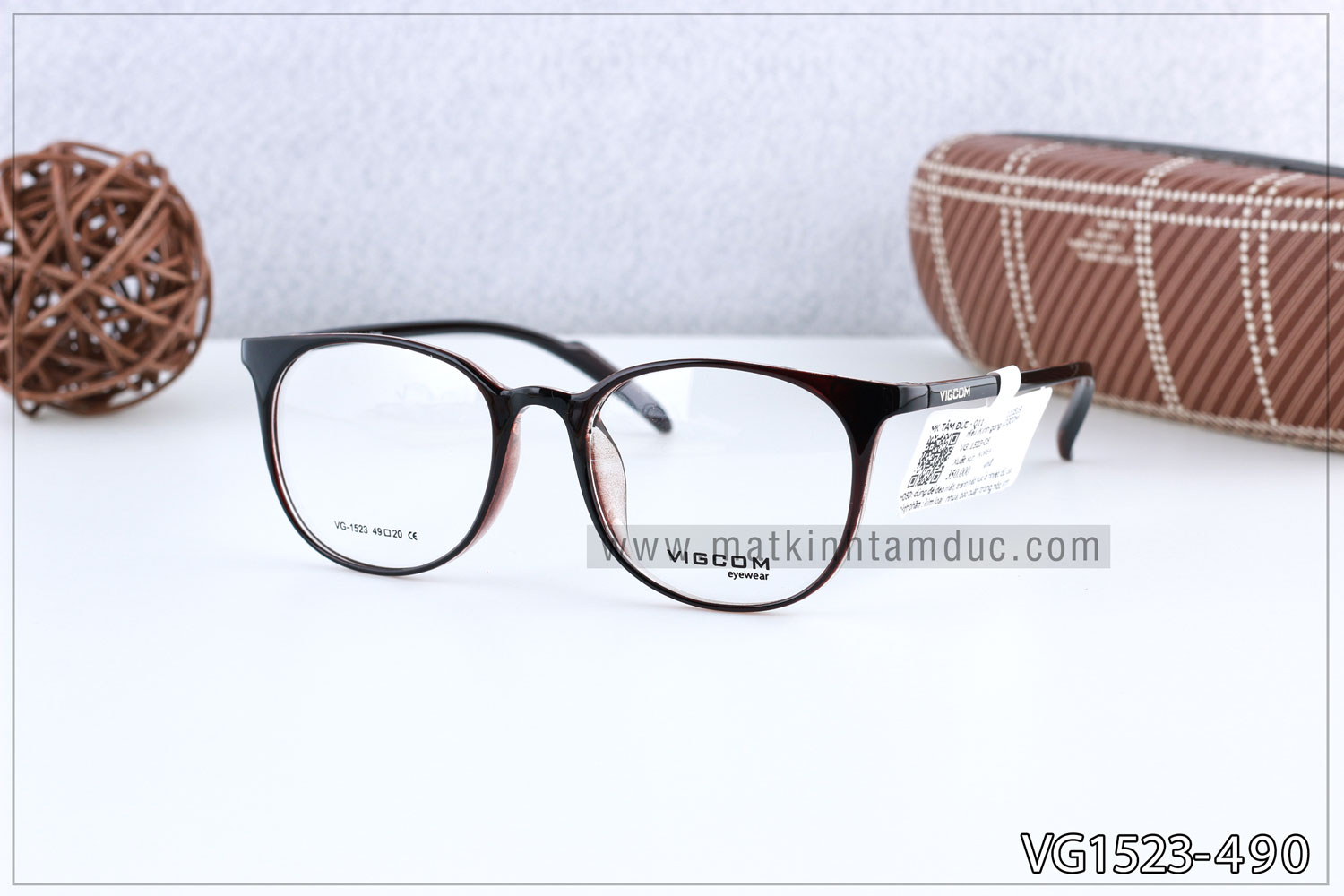 Gọng kính Vigcom VG1523 - Ảnh 4