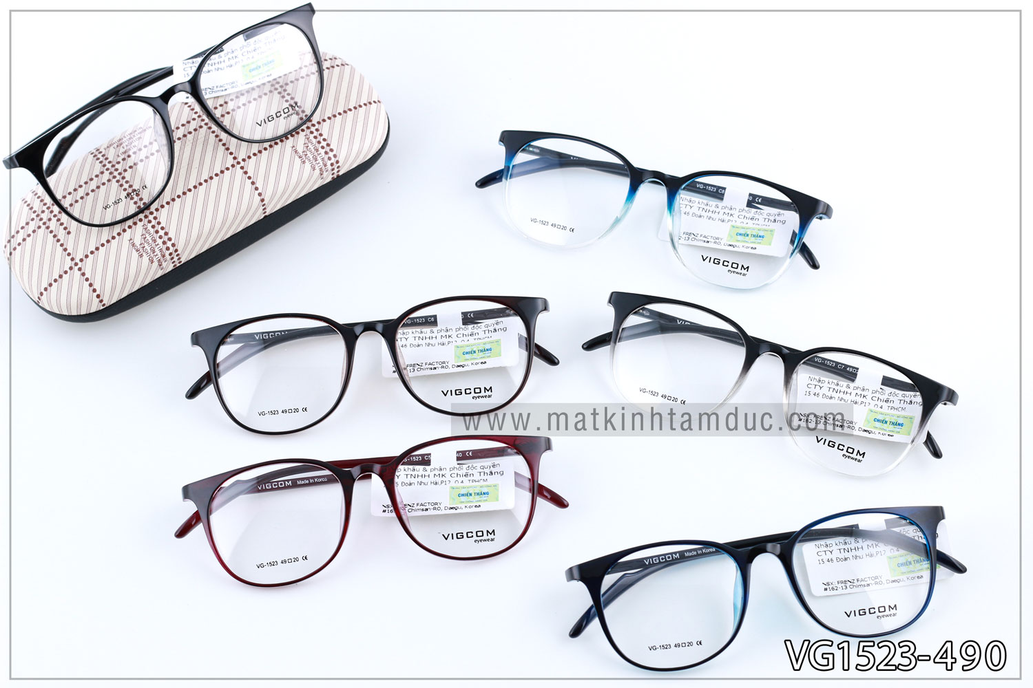 Gọng kính Vigcom VG1523 - Ảnh 2