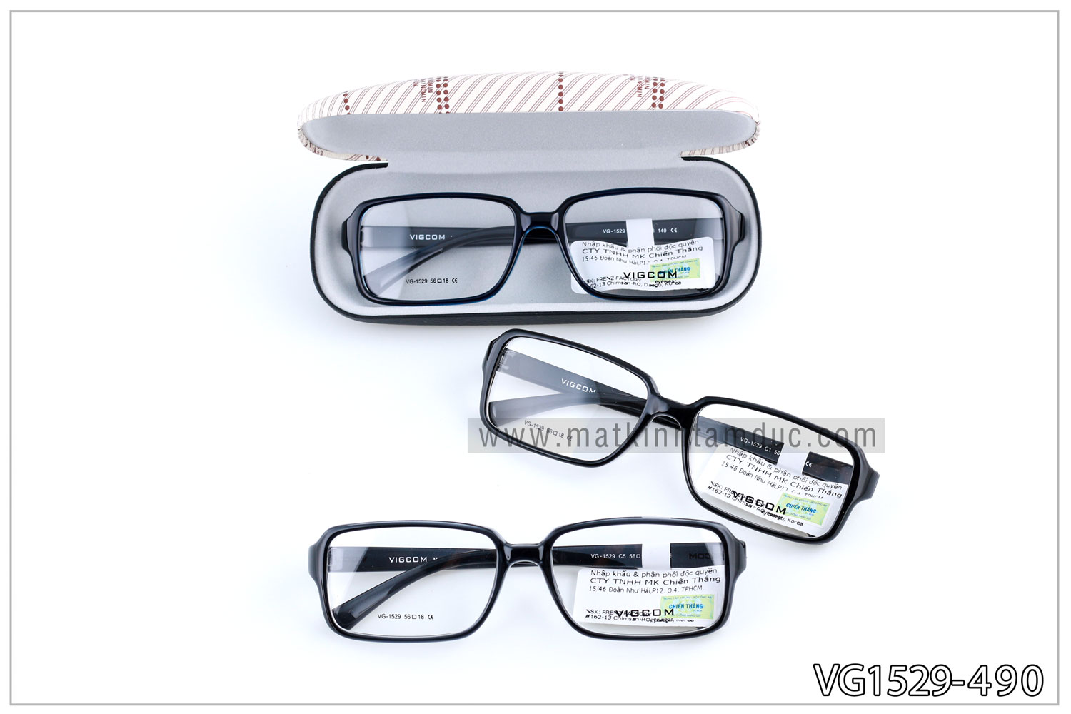 Gọng kính Vigcom VG1529 - Ảnh 3