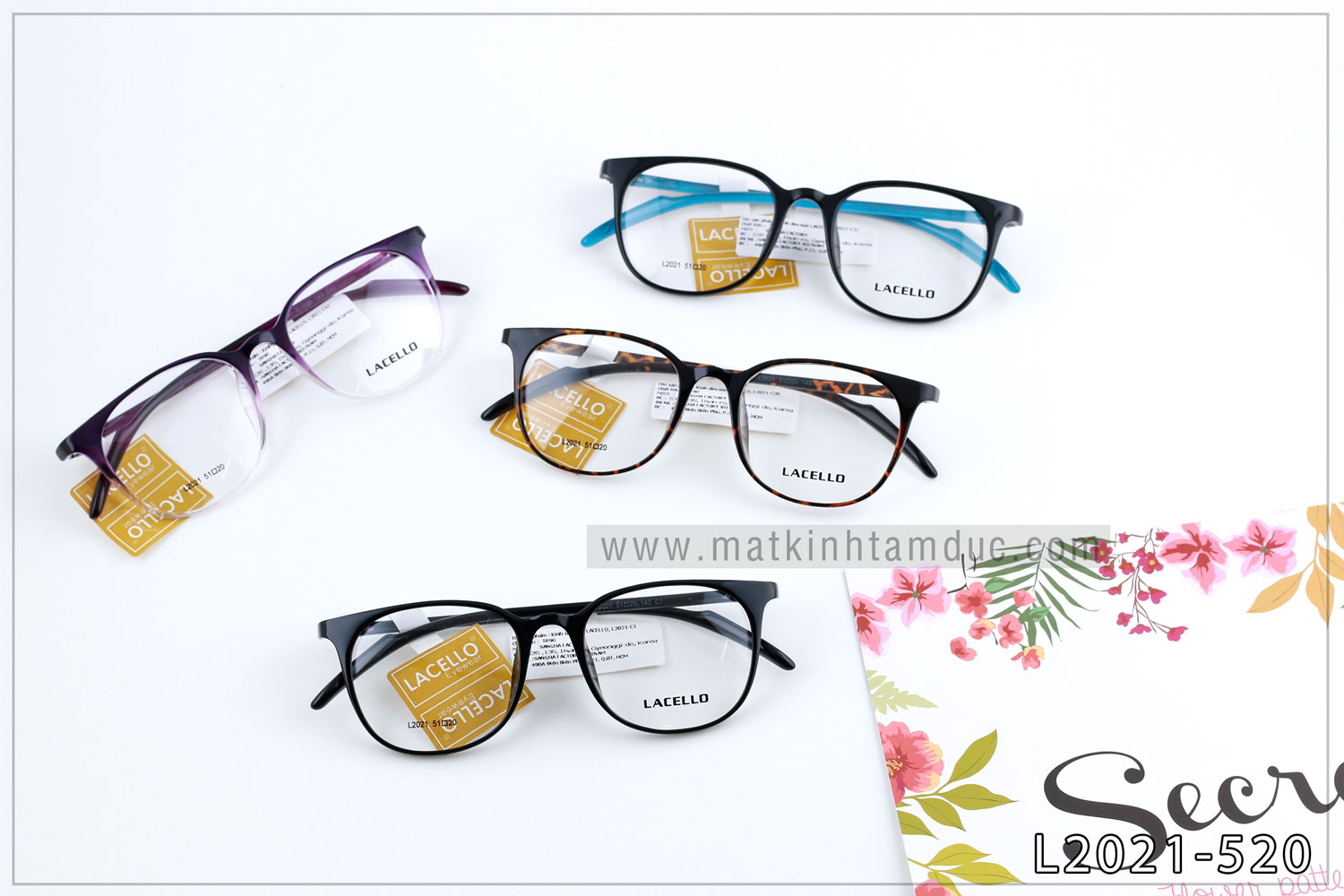 Gọng kính LACELLO L2021 - Ảnh 2