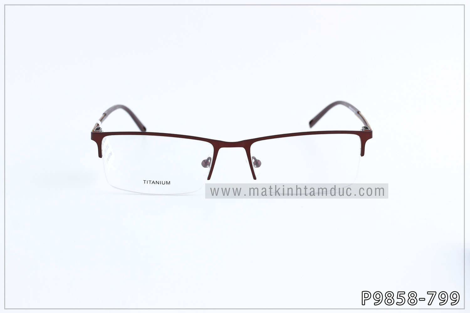 Gọng kính TITANIUM 9858 - Ảnh 5