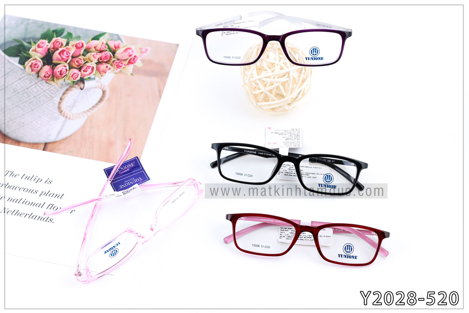 Gọng kính YUNIONE Y2028 - Ảnh 2