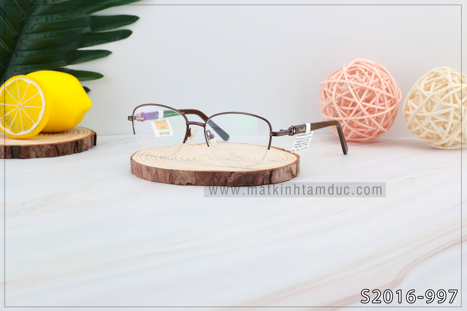 Gọng kính Vilandio SHANELLA S2016 - Ảnh 4
