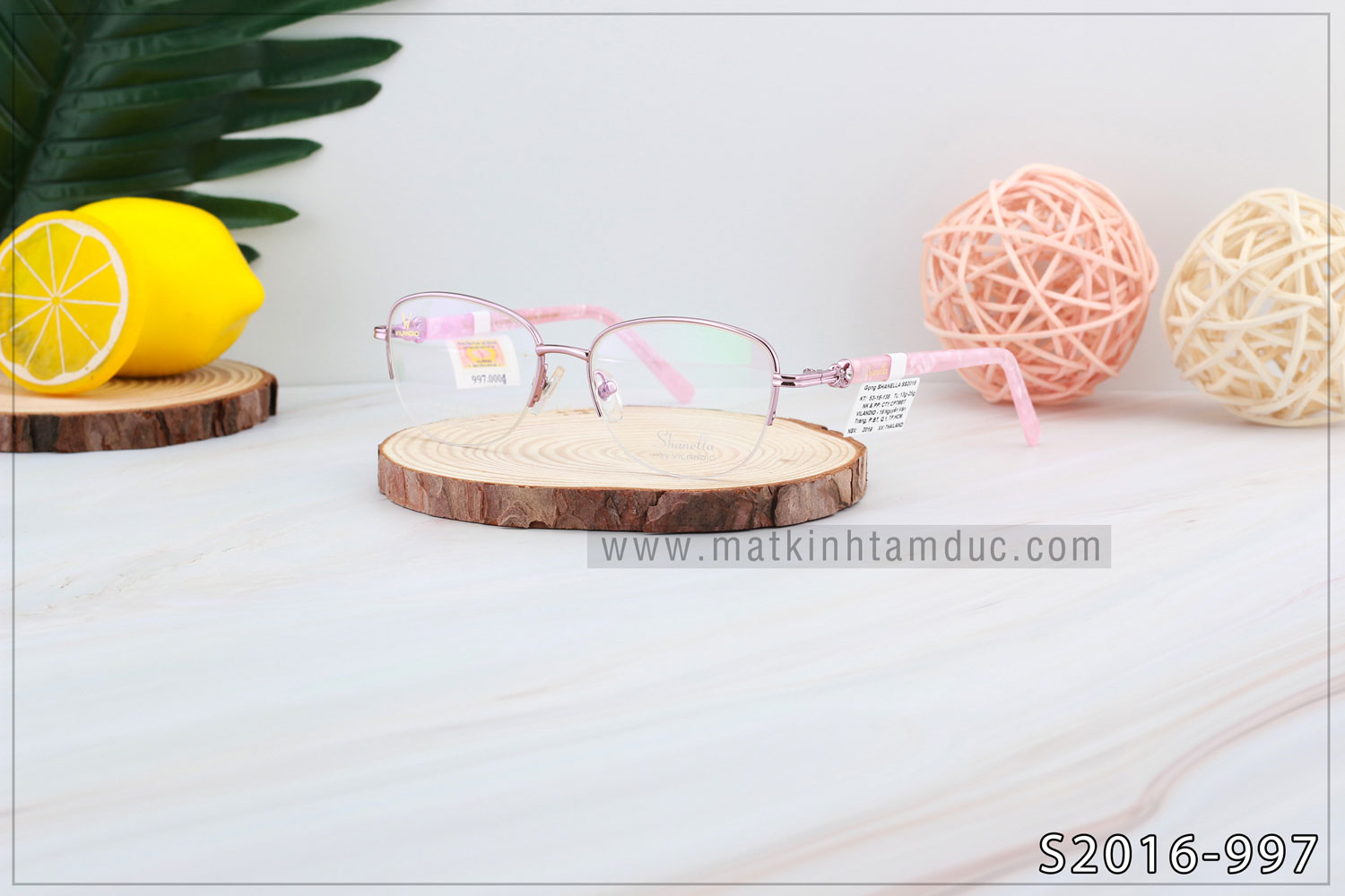 Gọng kính Vilandio SHANELLA S2016 - Ảnh 5