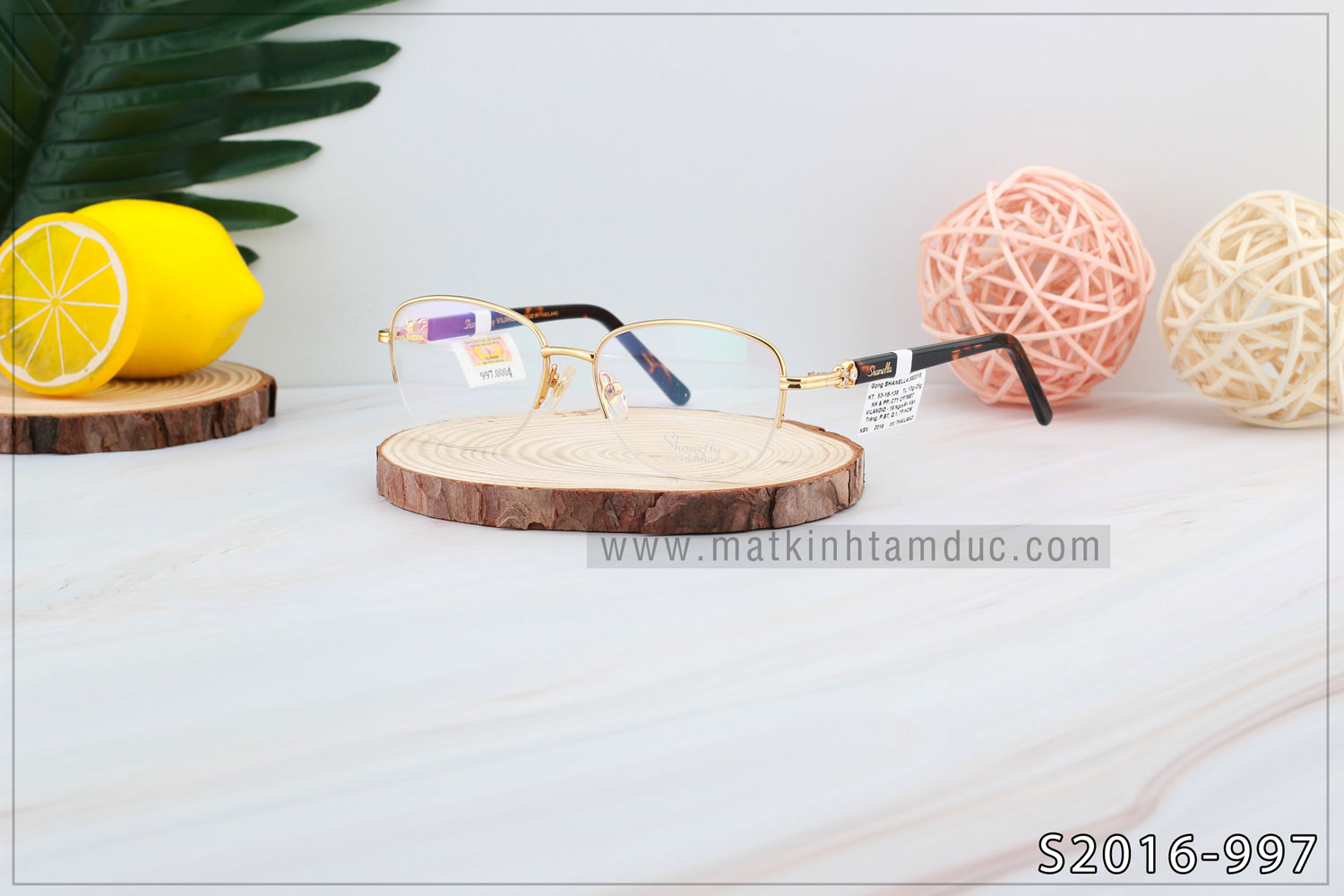 Gọng kính Vilandio SHANELLA S2016 - Ảnh 6