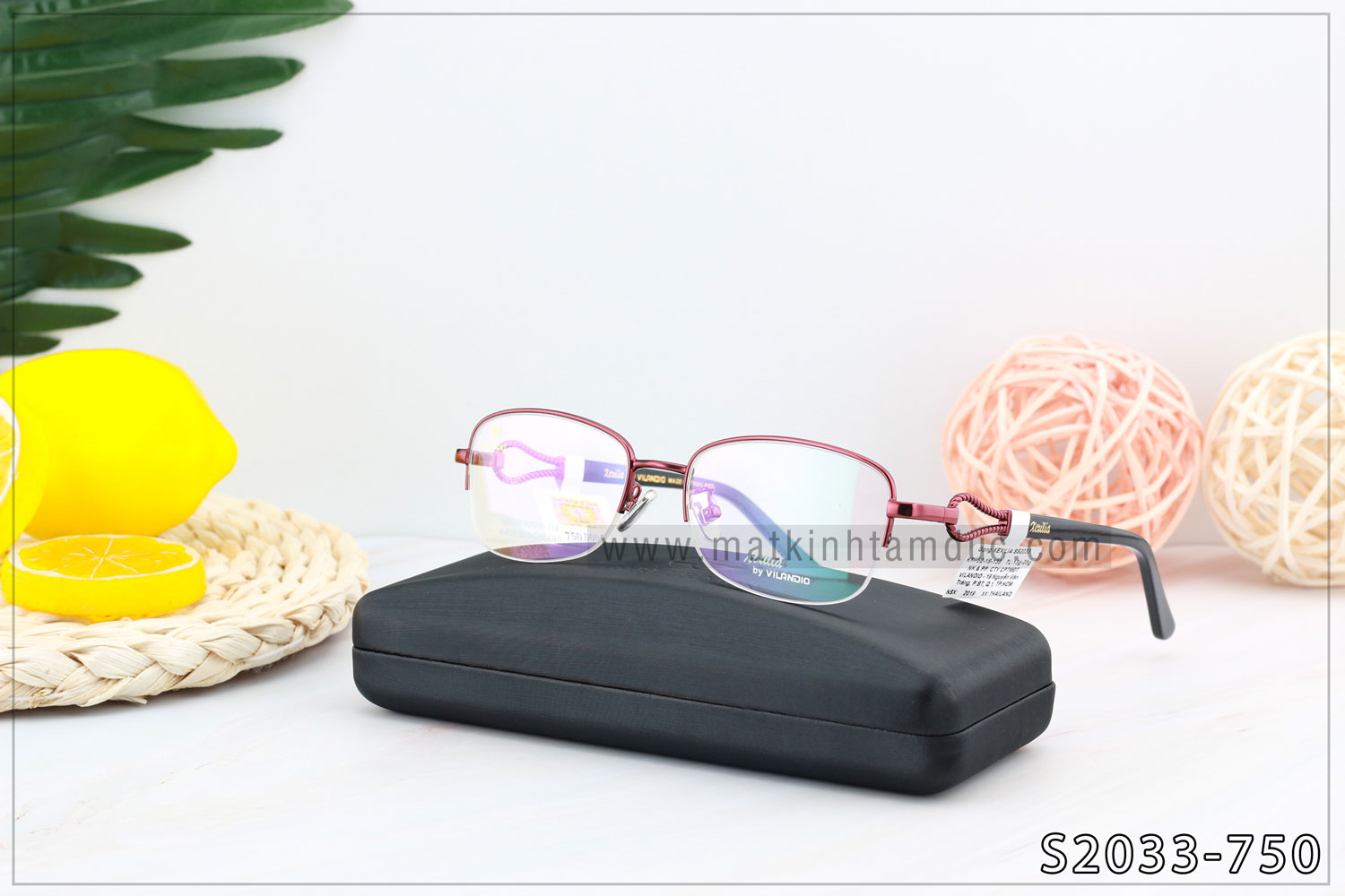 Gọng kính Vilandio XEXILIA S2033 - Ảnh 6