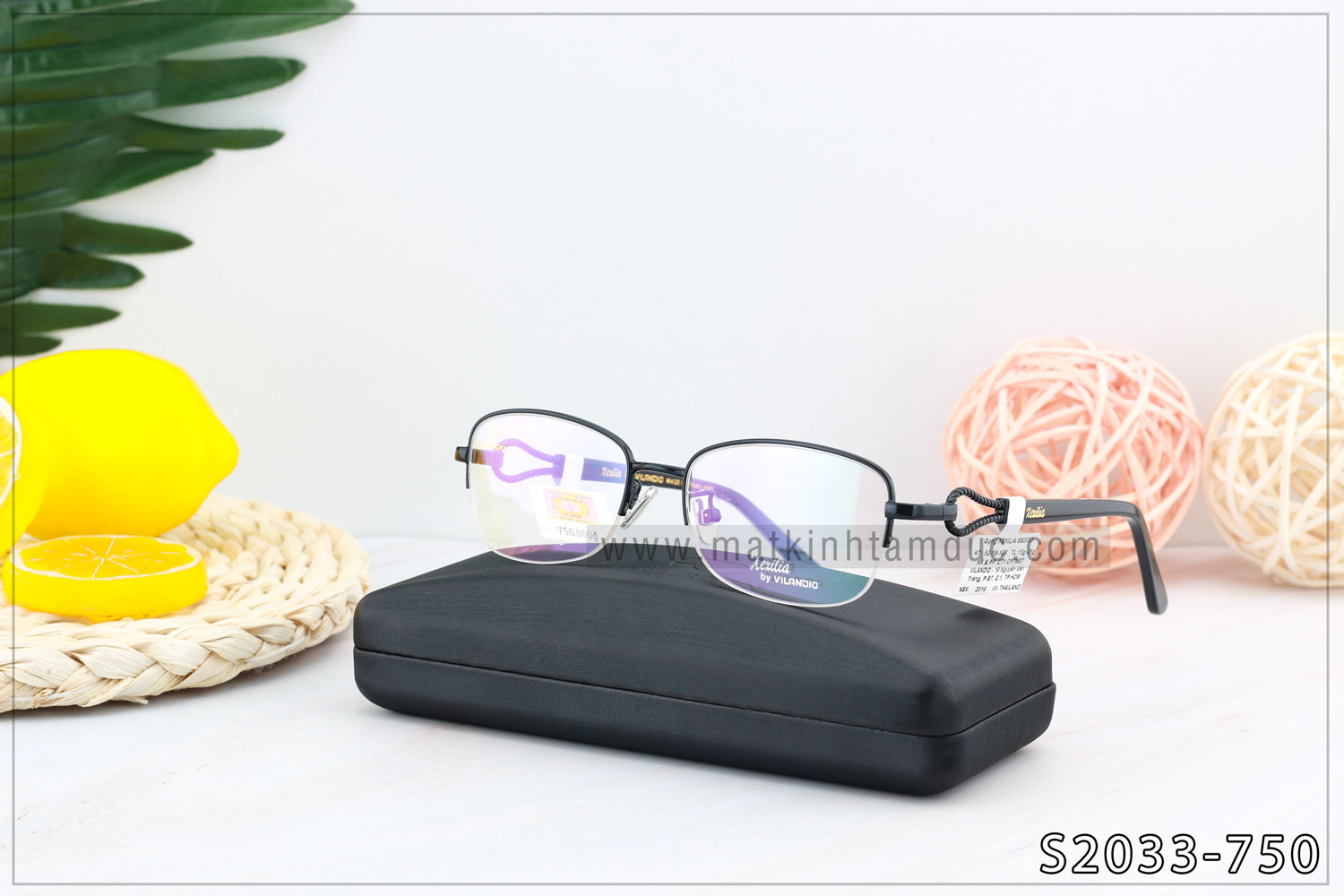 Gọng kính Vilandio XEXILIA S2033 - Ảnh 5