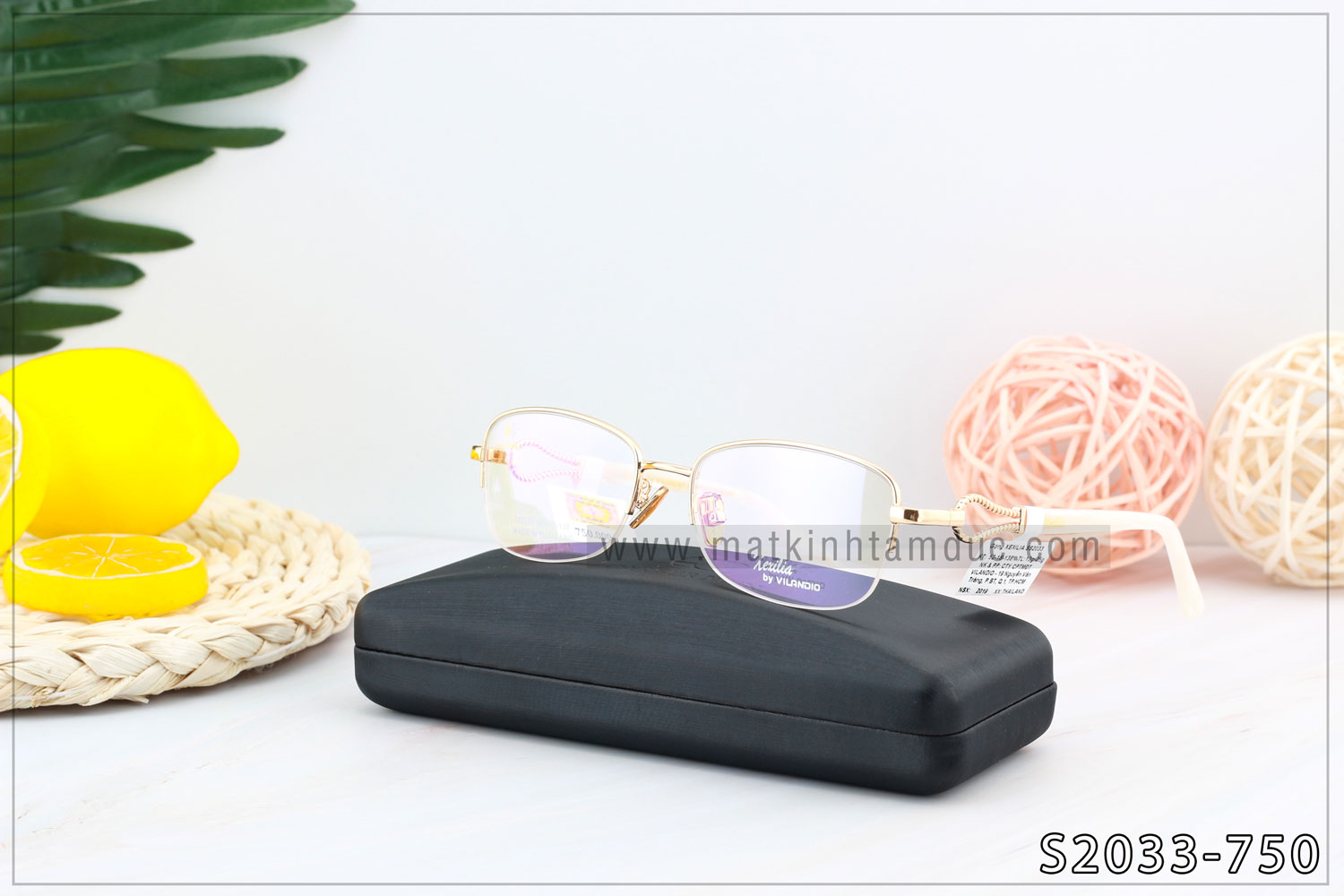 Gọng kính Vilandio XEXILIA S2033 - Ảnh 8