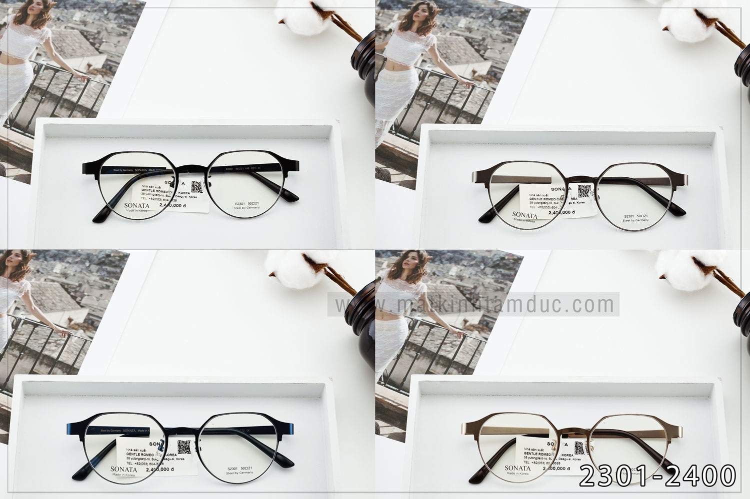 Gọng kính cao cấp SONATA S2301 - Ảnh 7