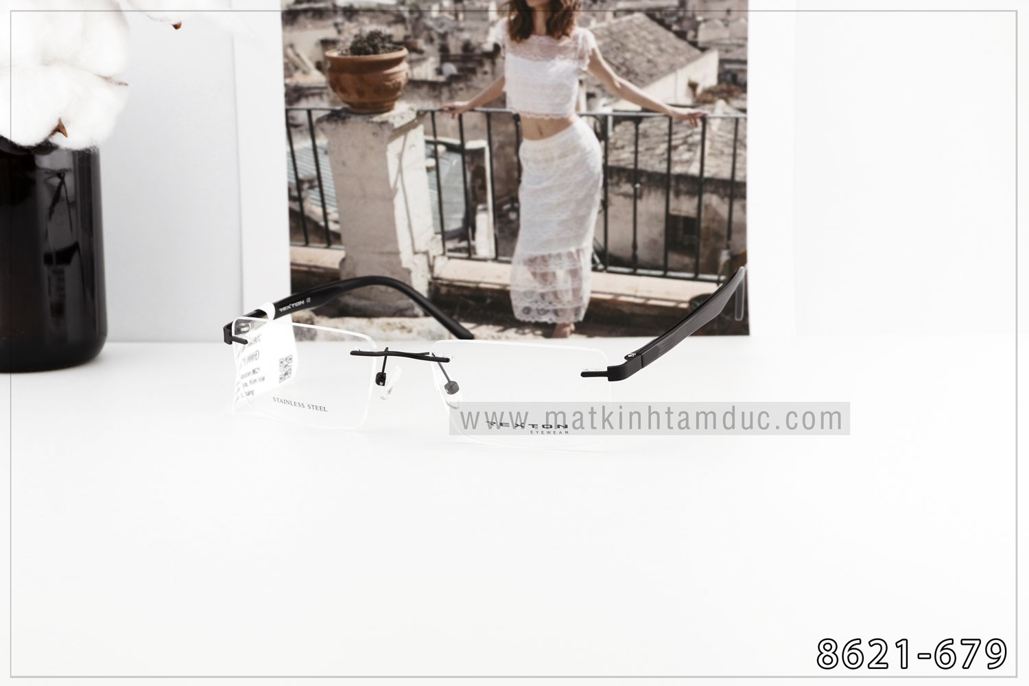Gọng kính Rexton 8621 - Ảnh 4