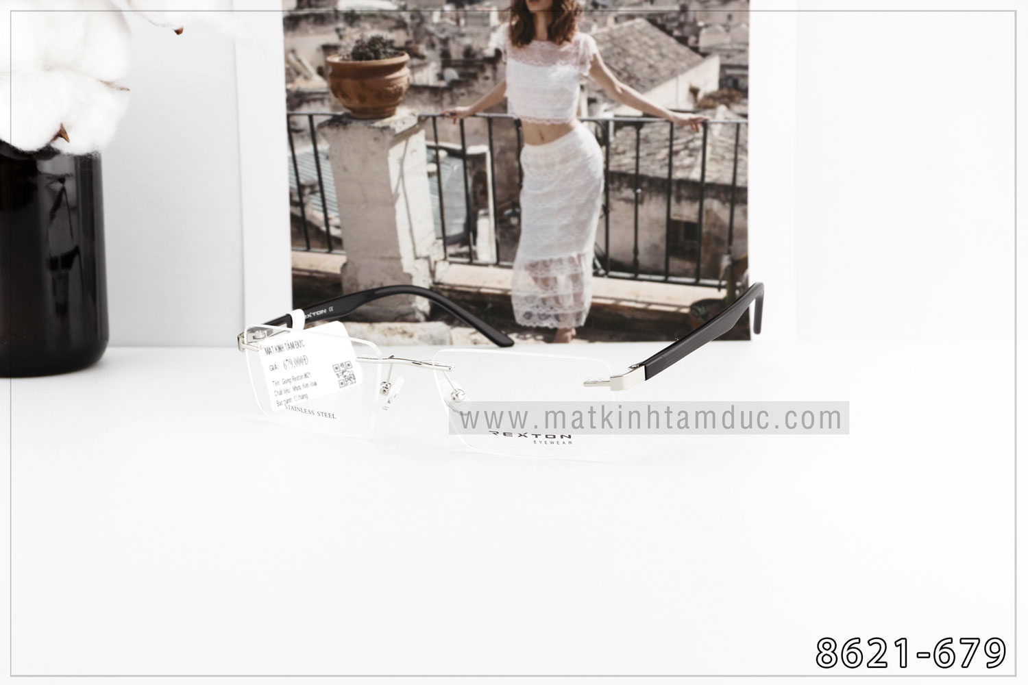 Gọng kính Rexton 8621 - Ảnh 6