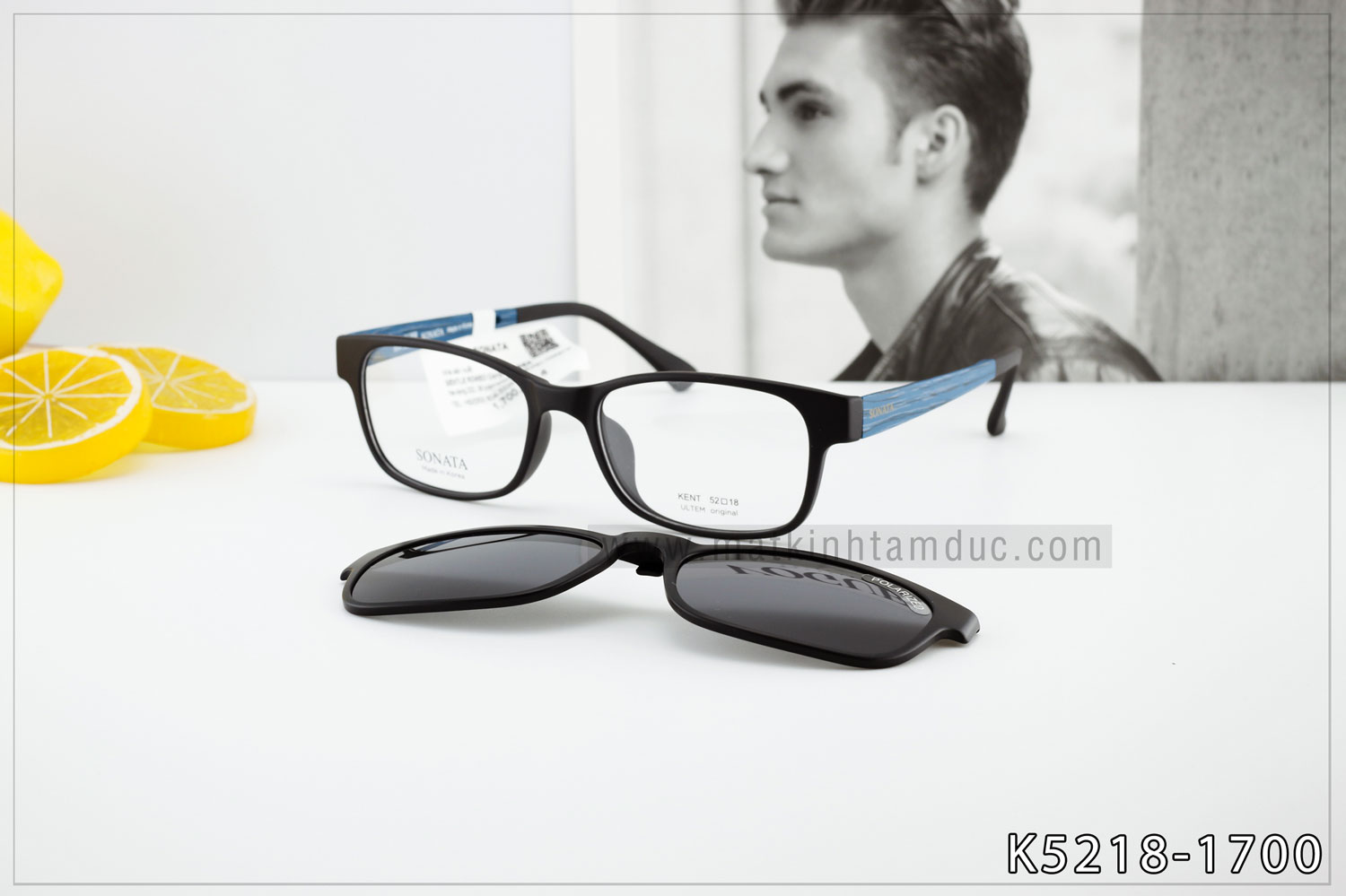 Kính râm tháo lắp cao cấp SONATA K5218