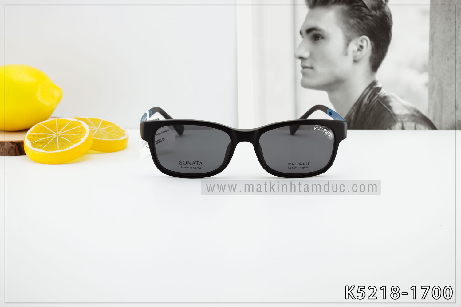 Kính râm tháo lắp cao cấp SONATA K5218 - Ảnh 3