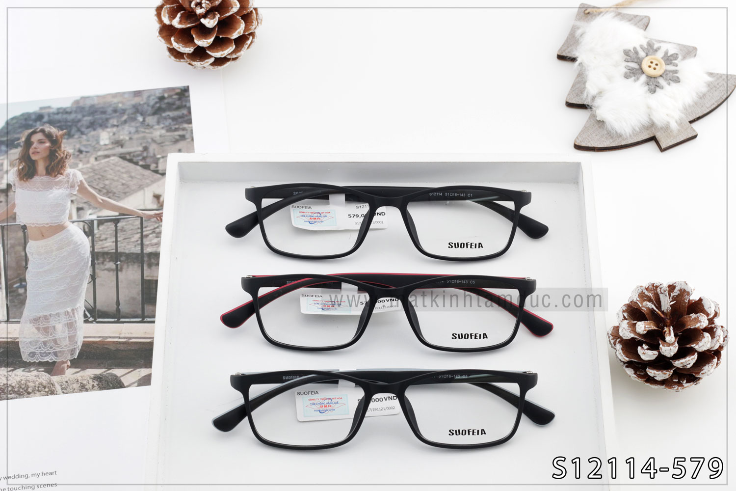 Gọng SUOFEIA S12114 - Ảnh 6