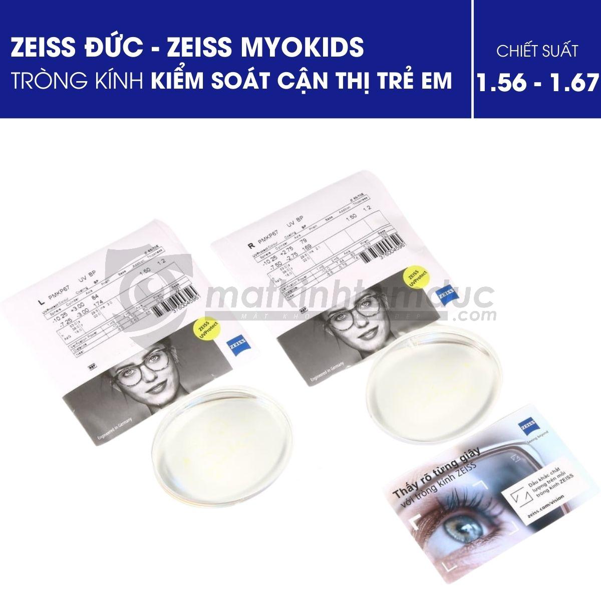Tròng kính ZEISS MYOKIDS - Kiểm soát cận thị trẻ em