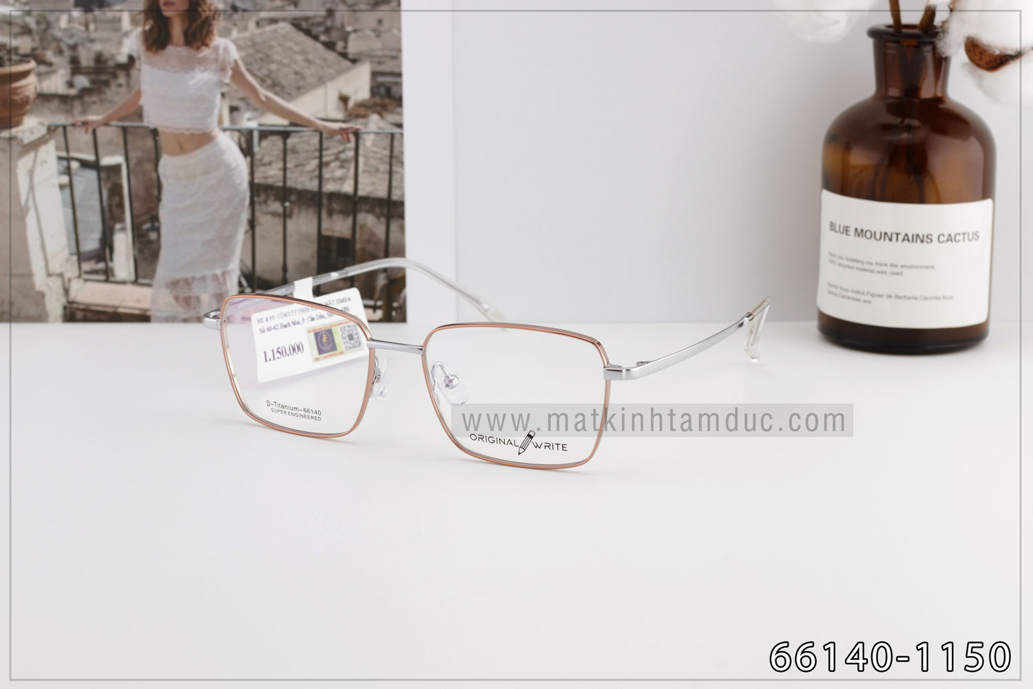 Gọng kính ORIGINAL WRITE 66140 - Ảnh 3