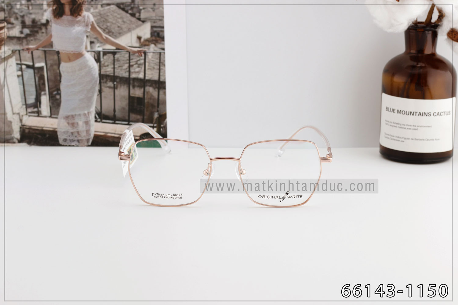 Gọng kính ORIGINAL WRITE 66143 - Ảnh 2