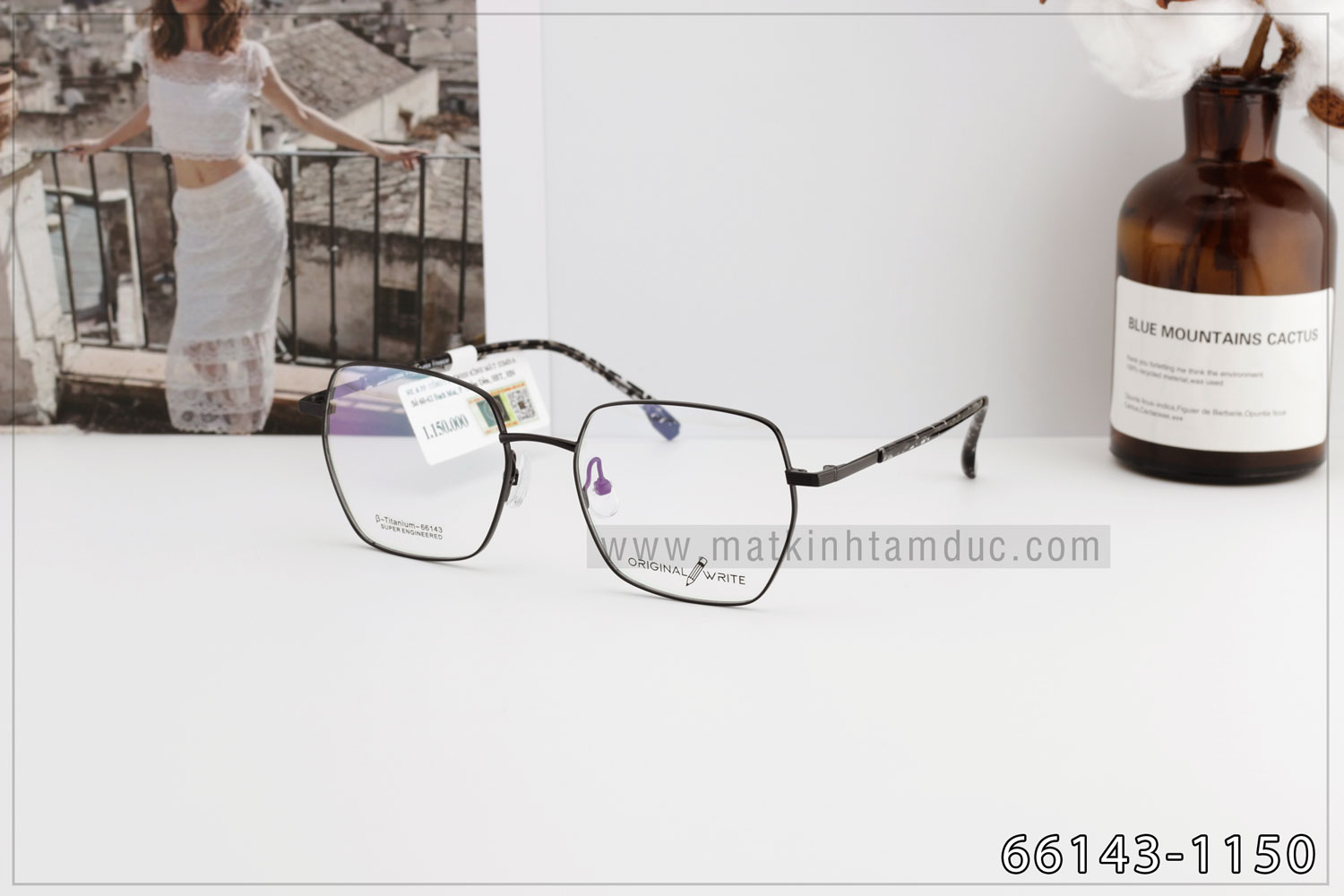 Gọng kính ORIGINAL WRITE 66143 - Ảnh 3
