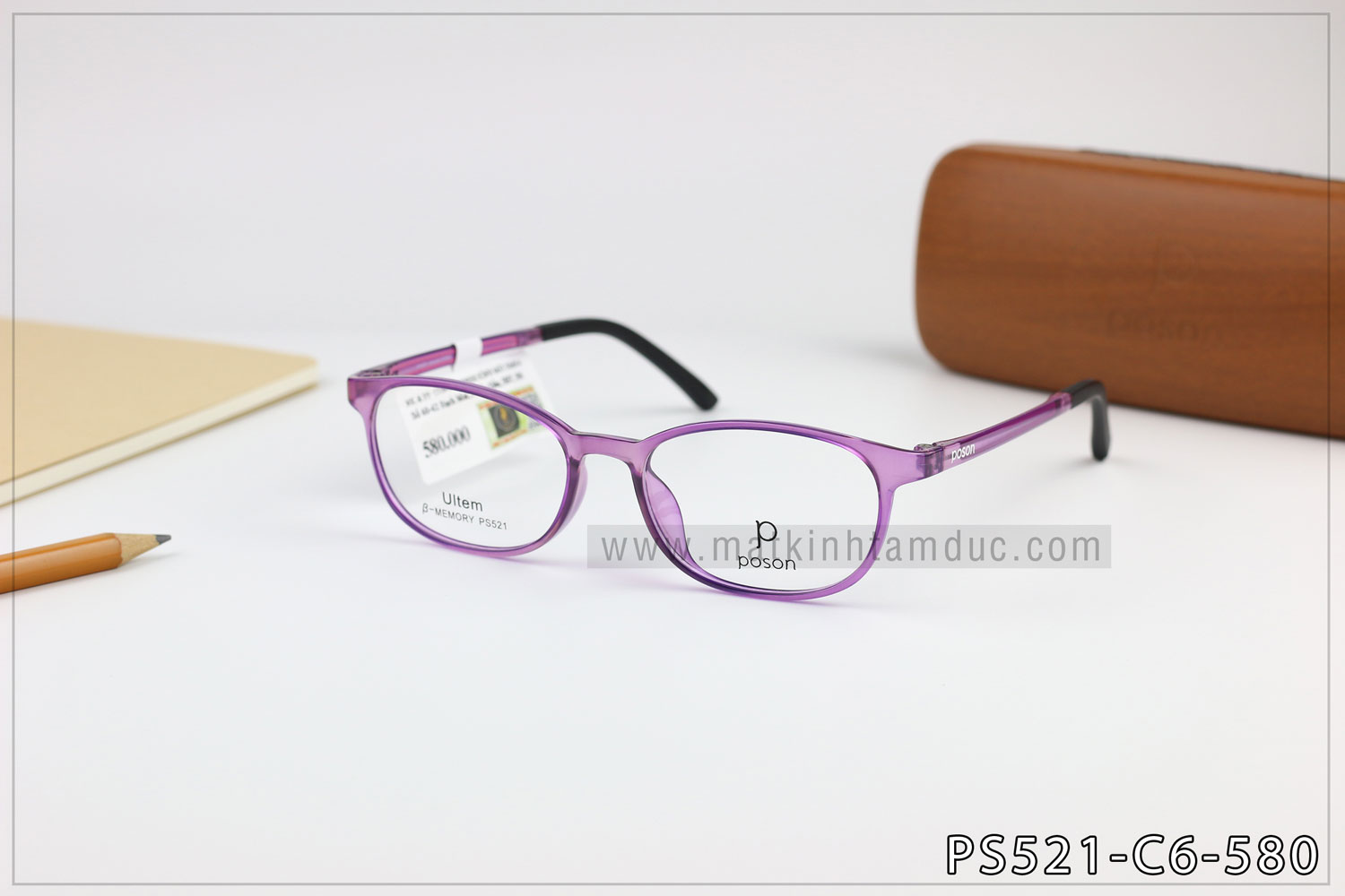 Gọng kính POSON PS521 - Ảnh 5