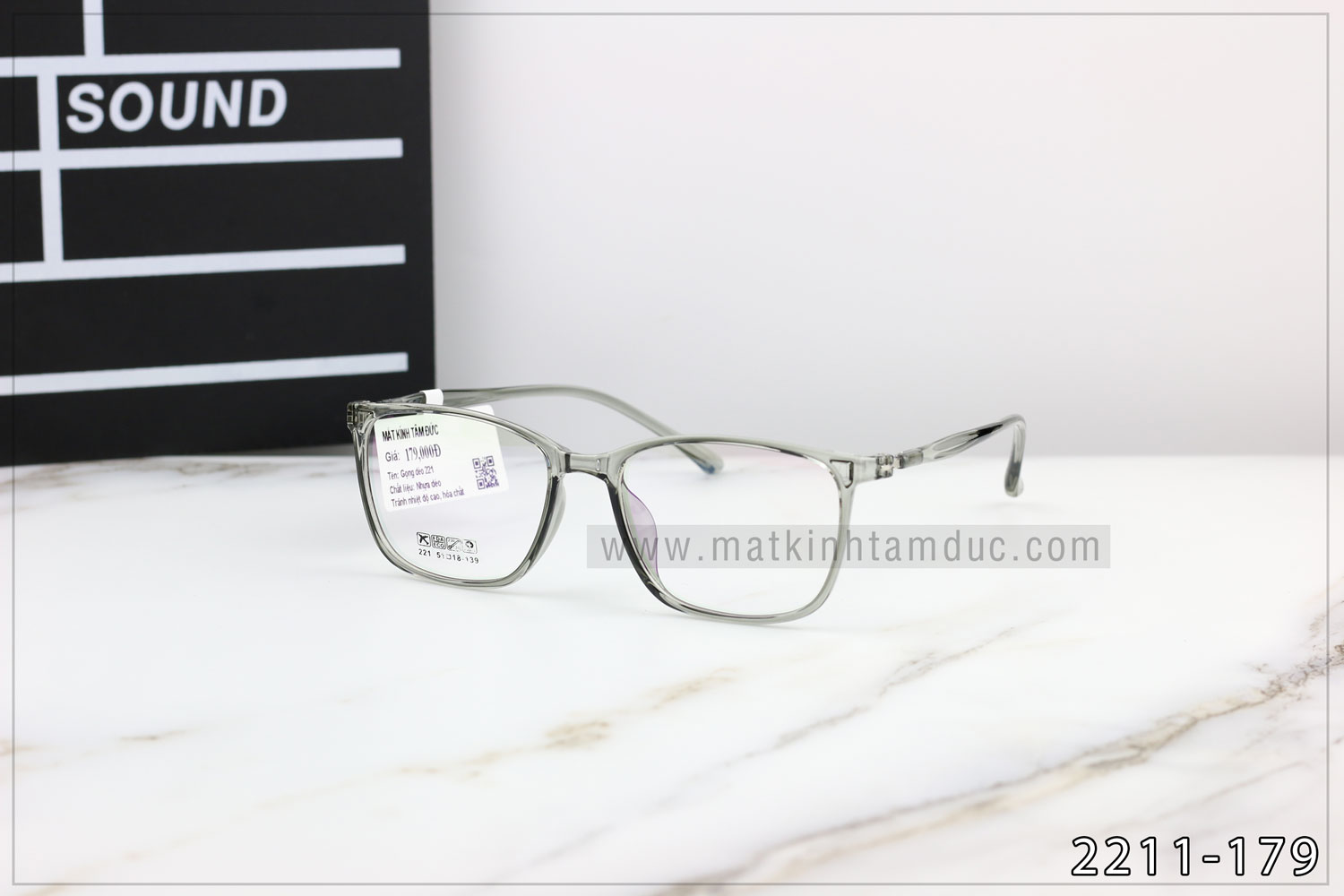 Gọng kính dẻo 221 - Ảnh 5