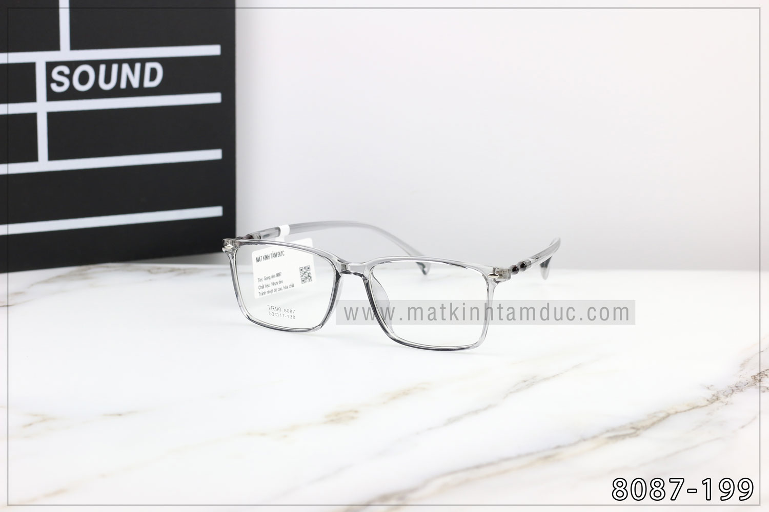 Gọng kính dẻo 8087