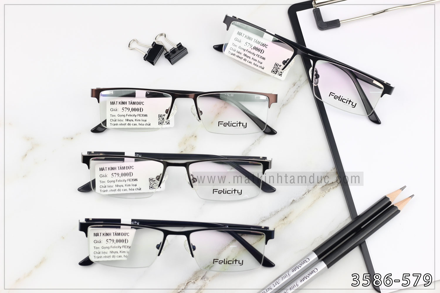 Gọng kính FELICITY 3586 - Ảnh 8