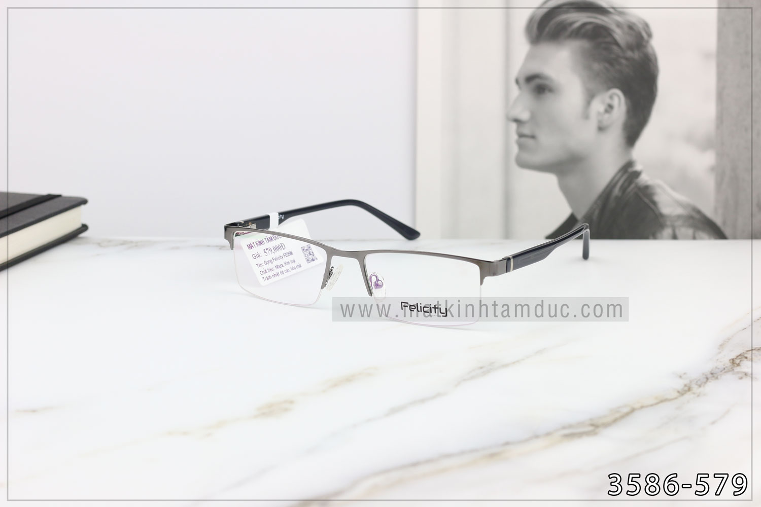 Gọng kính FELICITY 3586 - Ảnh 4
