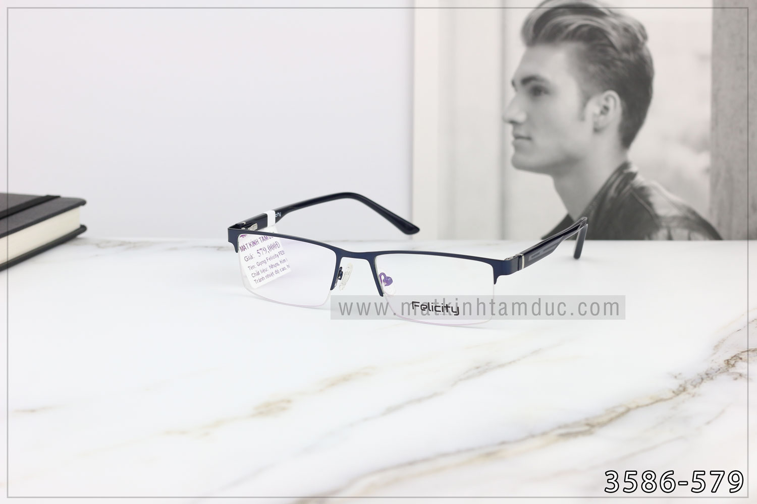 Gọng kính FELICITY 3586 - Ảnh 3