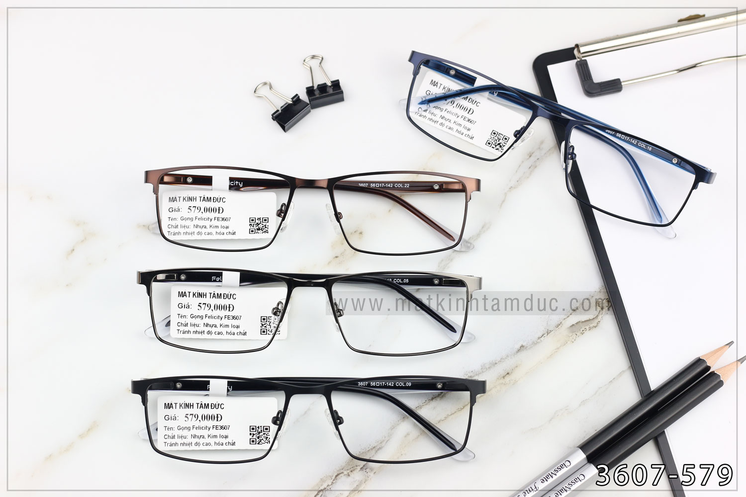 Gọng kính FELICITY 3607 - Ảnh 8