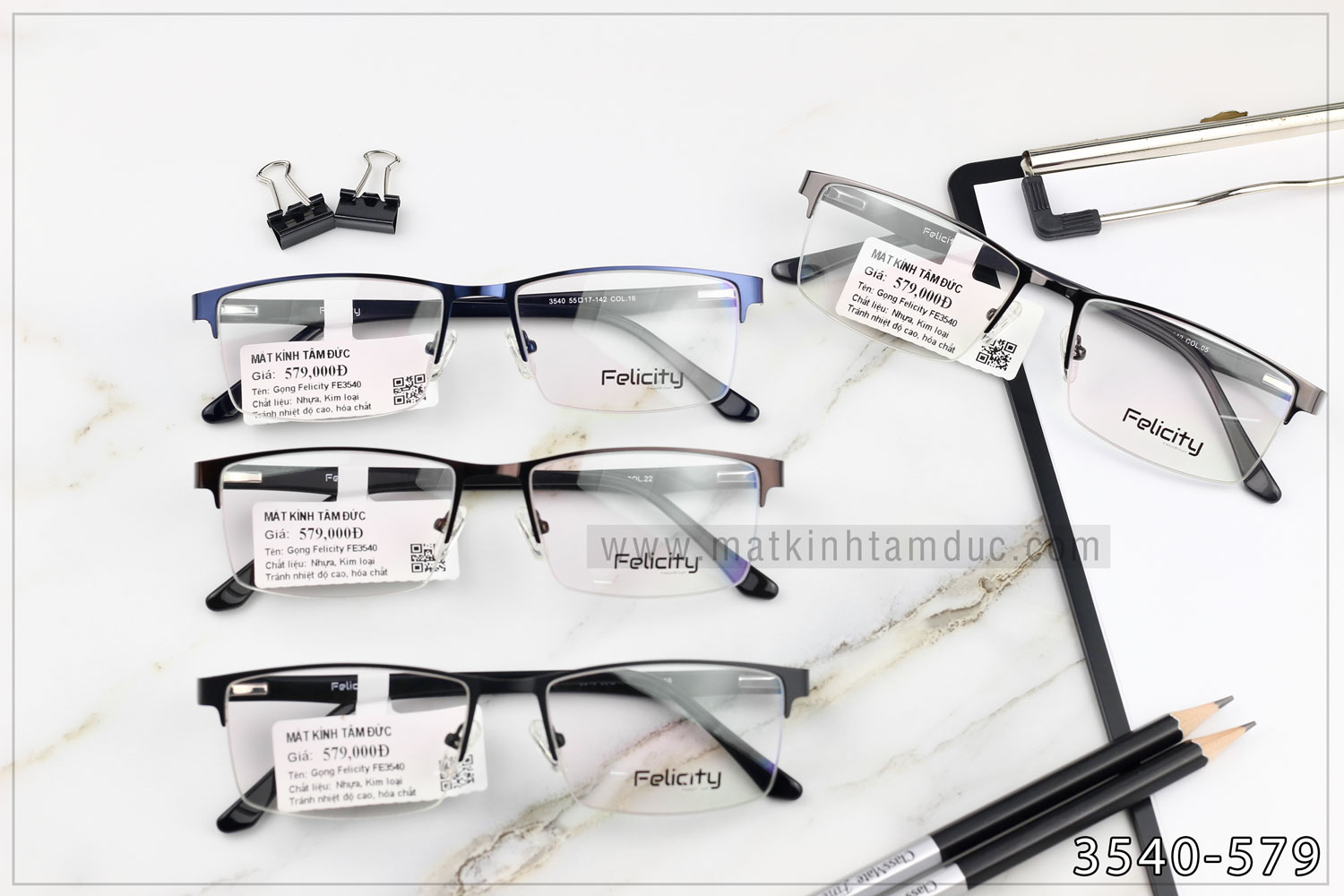 Gọng kính FELICITY 3540 - Ảnh 8
